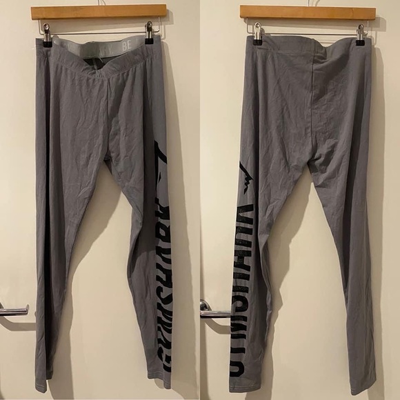 Gymshark ➰ BNWT ladies grey burn out leggings high waisted full length M - Picture 3 of 5